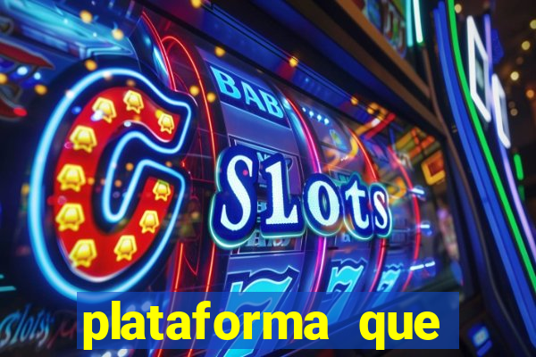 plataforma que deposita 5 reais